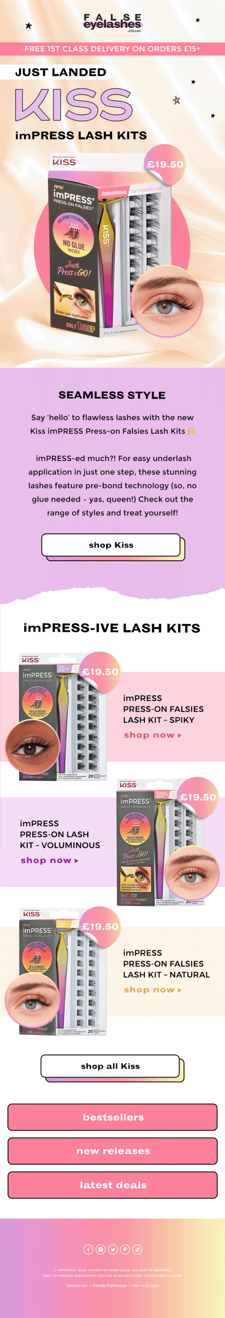 FalseEyelashes.co.uk – New ImPRESS Lash Kits
