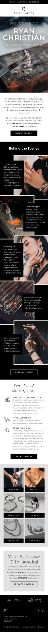 Ryan Christian – Welcome Email